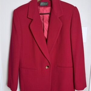 Harve Benard Women's Red Blazer